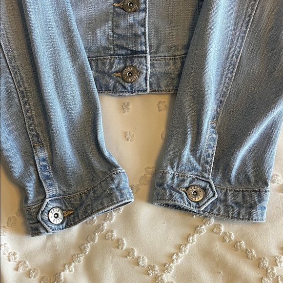 Elle Light Blue Jean Jacket 90’s - Picture 3 of 8